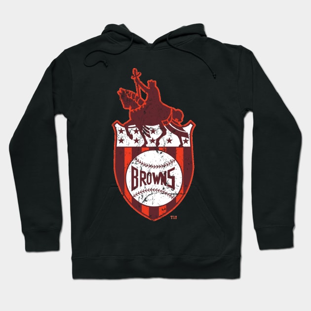 St. Louis Browns Hoodie by MindsparkCreative